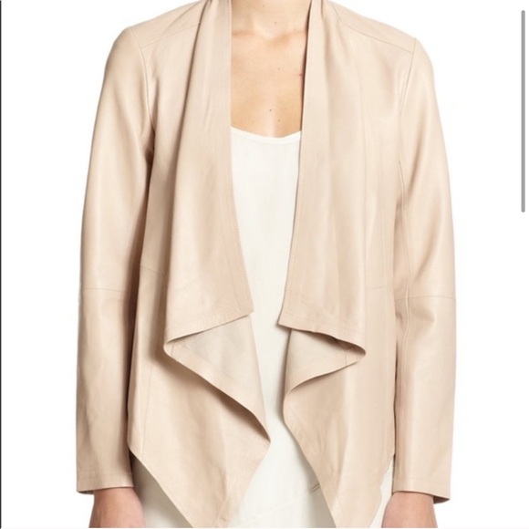 New Eileen Fisher Fisher Project leather jacket - Picture 3 of 14